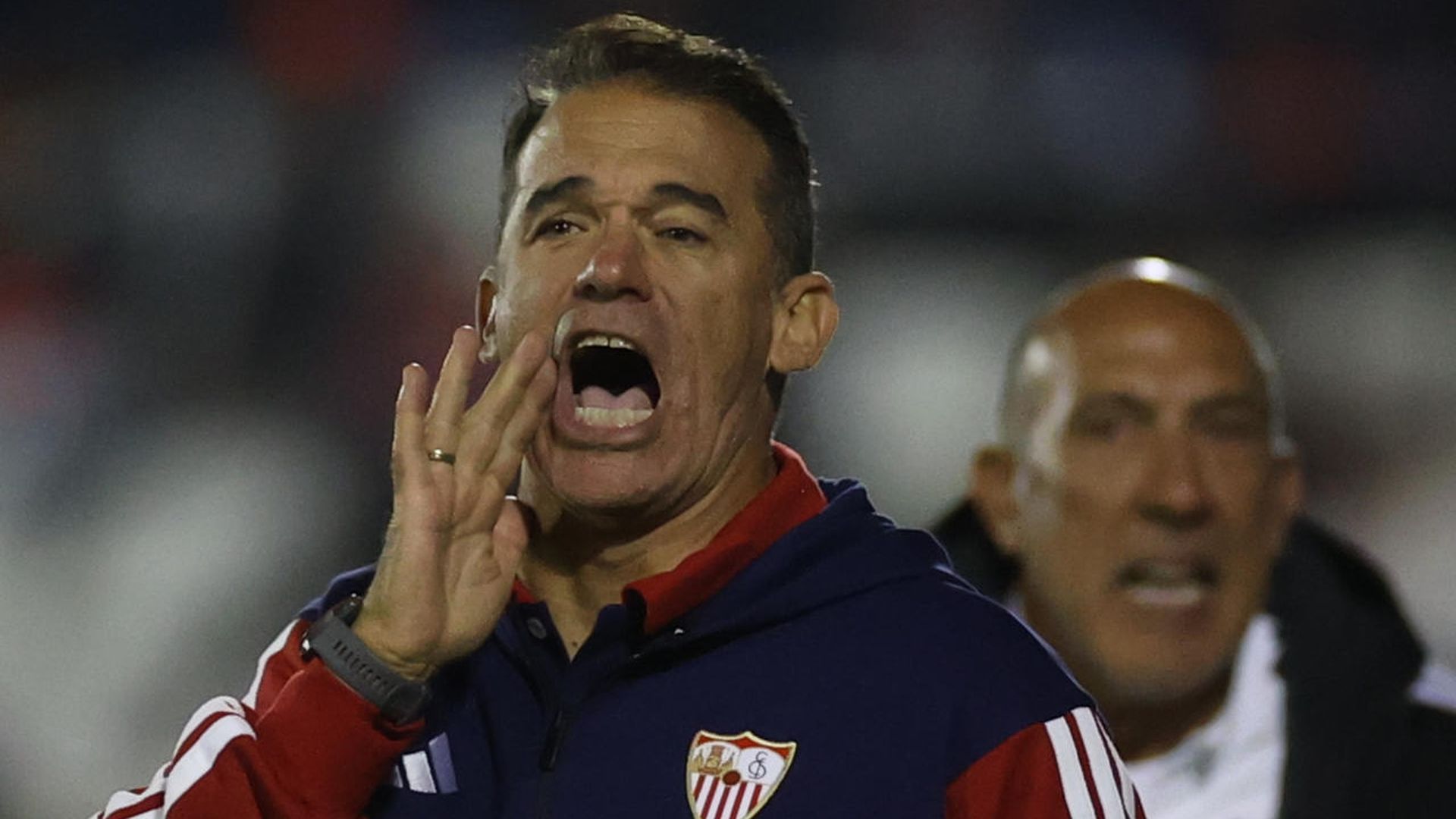 Luis García Plaza, ante el Sporting de Hortaleza
