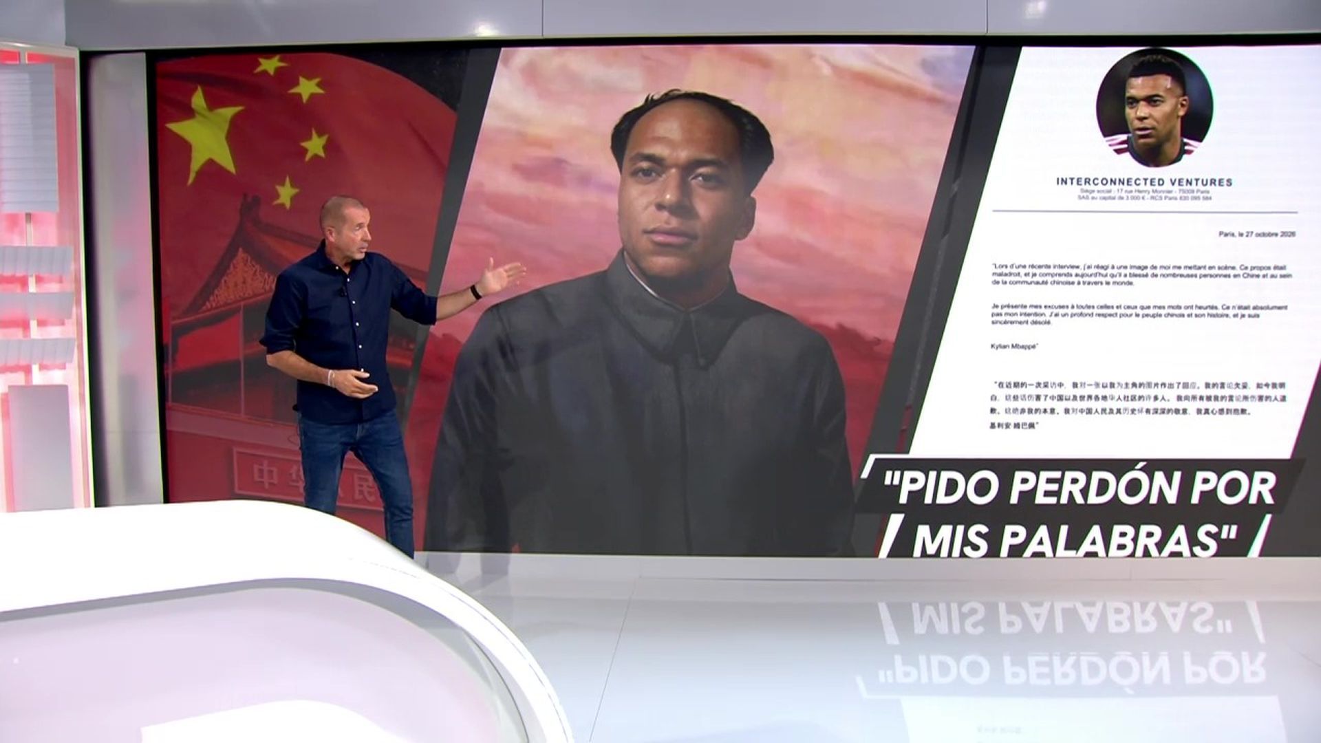 Manu Carreño analiza el caso de Mbappé con China Manu Carreño analiza el caso de Mbappé con China