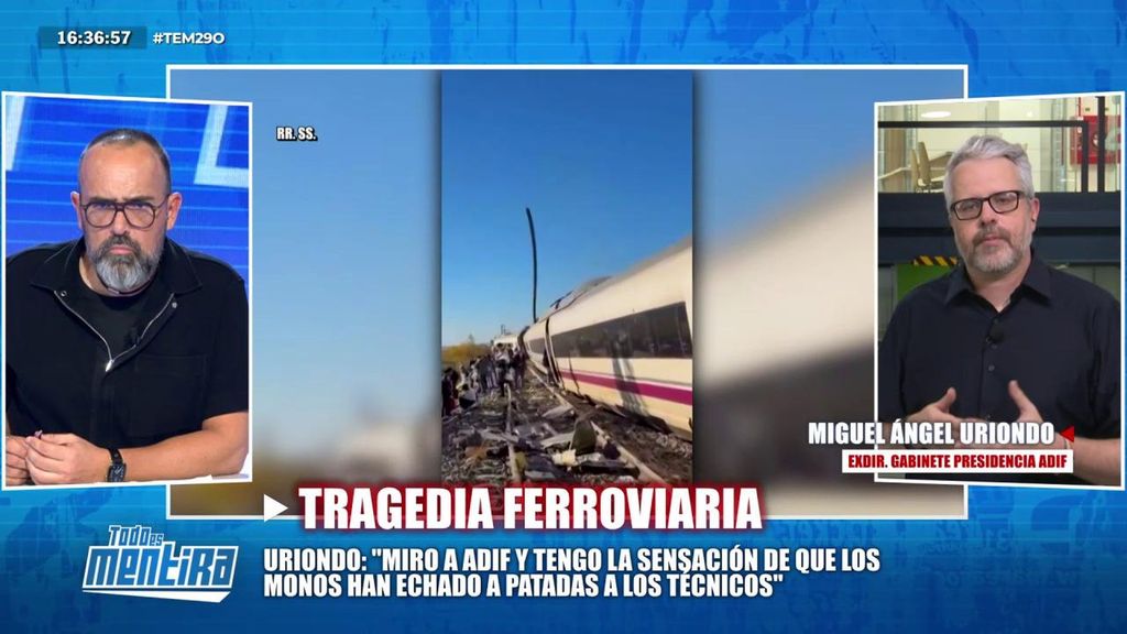 Miguel Ángel Uriondo, exdirector del gabinete de presidencia de Adif: ''Después de Adamuz me recomendaron quedarme callado''