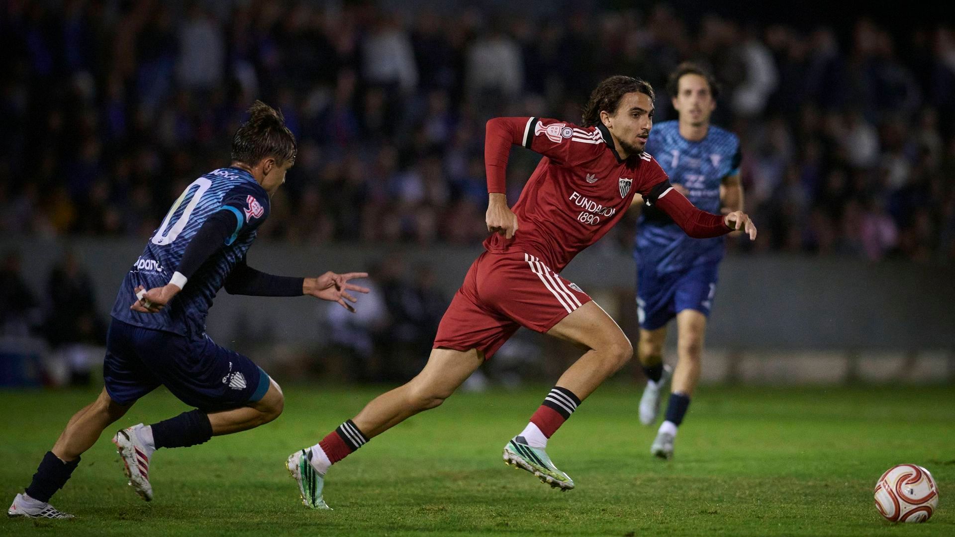 Nico Guillén, ante el Sporting de Hortaleza