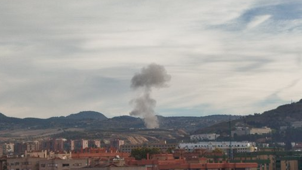 Alerta en Granada por una explosión en la fábrica de municiones de El Fargue: se ha escuchado a varios kilómetros de la ciudad