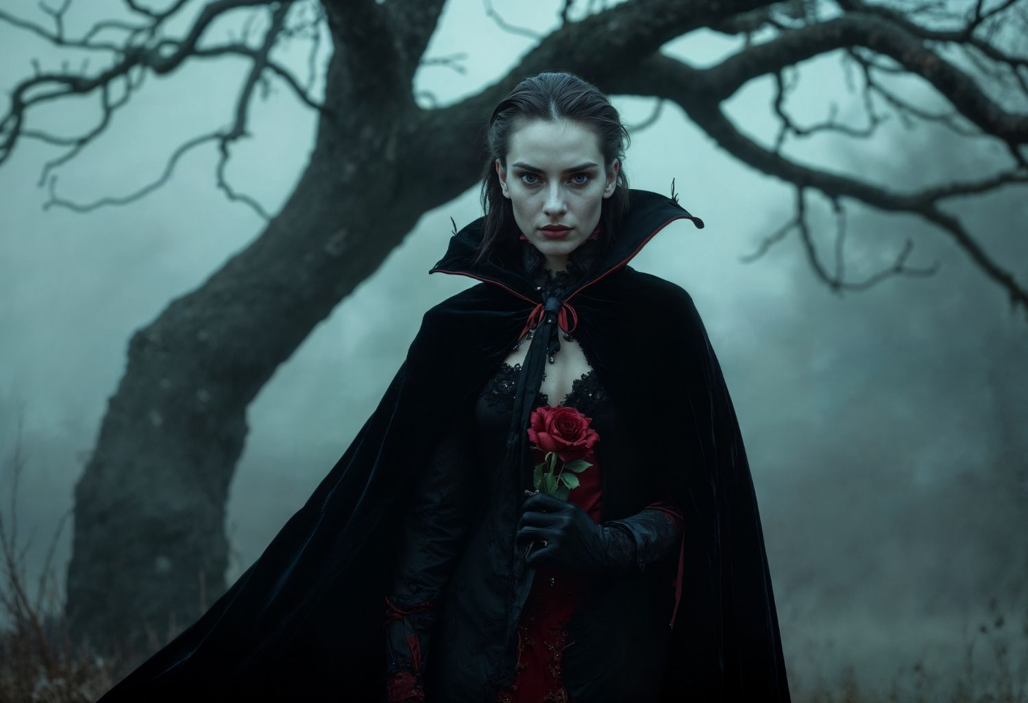 Maquillaje de vampiresa