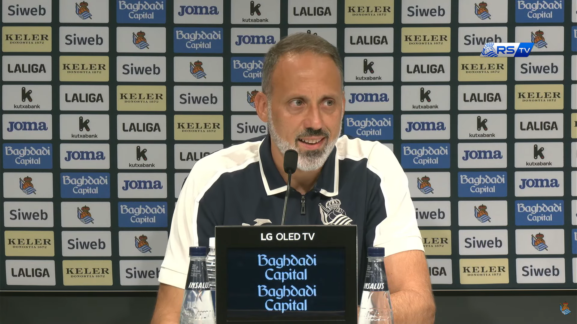 Pellegrino Matarazzo, en sala de prensa antes del derbi Pellegrino Matarazzo, en sala de prensa antes del derbi