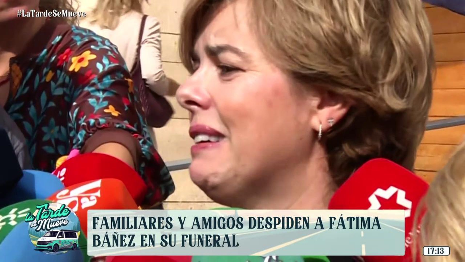 Soraya Sáenz de Santamaría, rota en el funeral de Fátima Báñez: "Vivía por ayudar a la gente"
