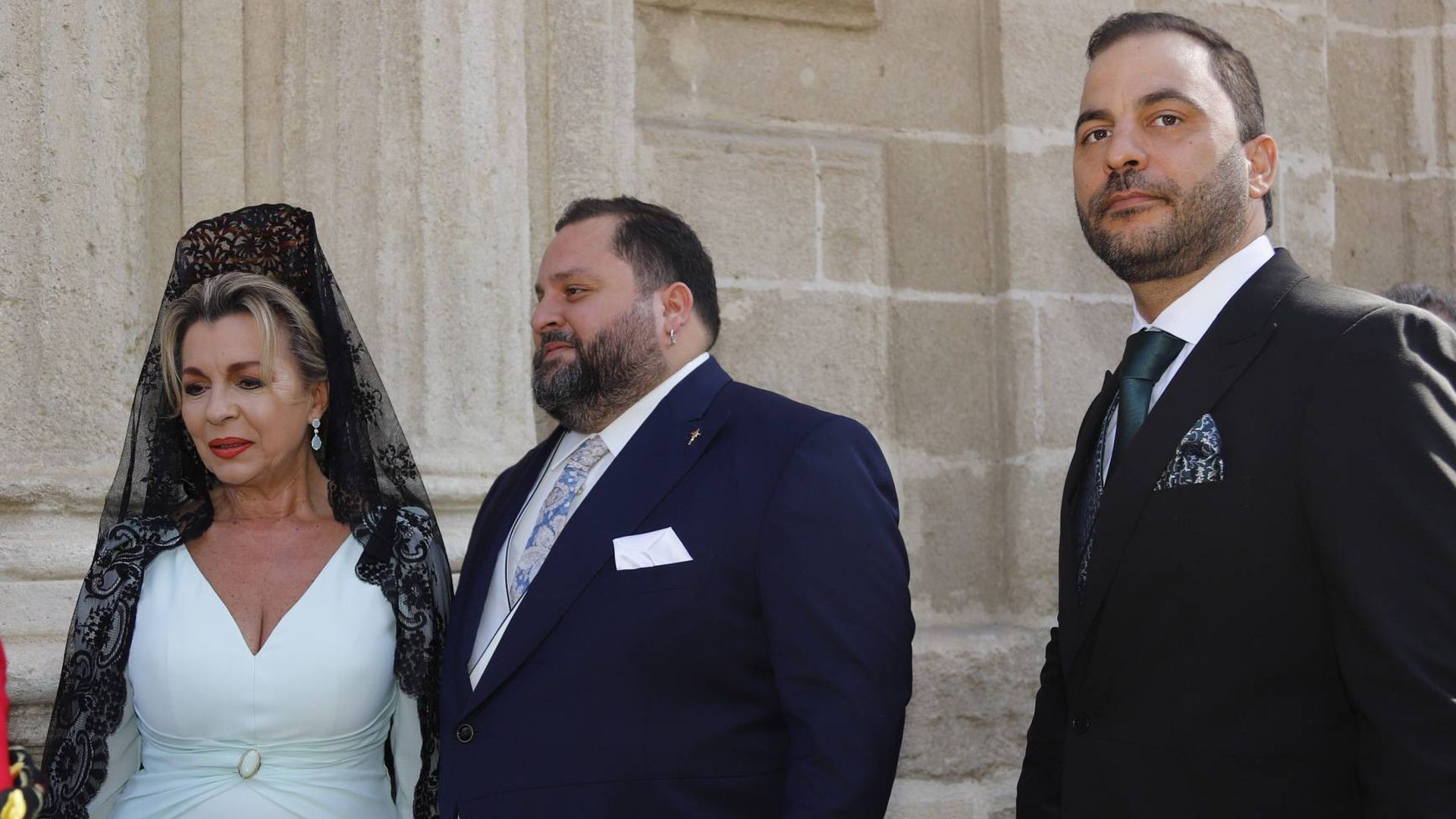 Antonio Tejado junto a su hermano, Chema, y su madre Antonio Tejado junto a su hermano, Chema, y su madre