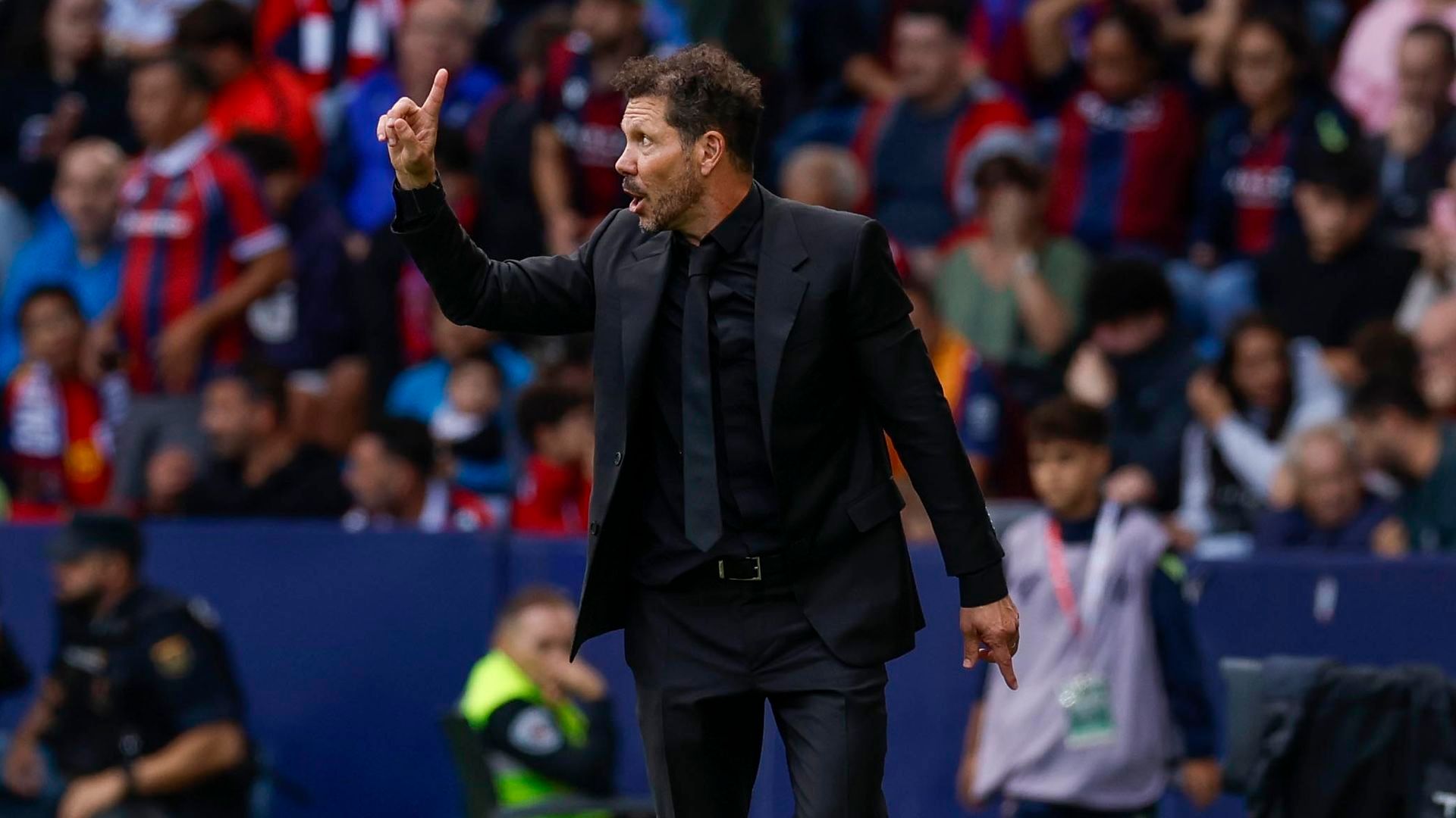 Diego Pablo Simeone en el Ciutat