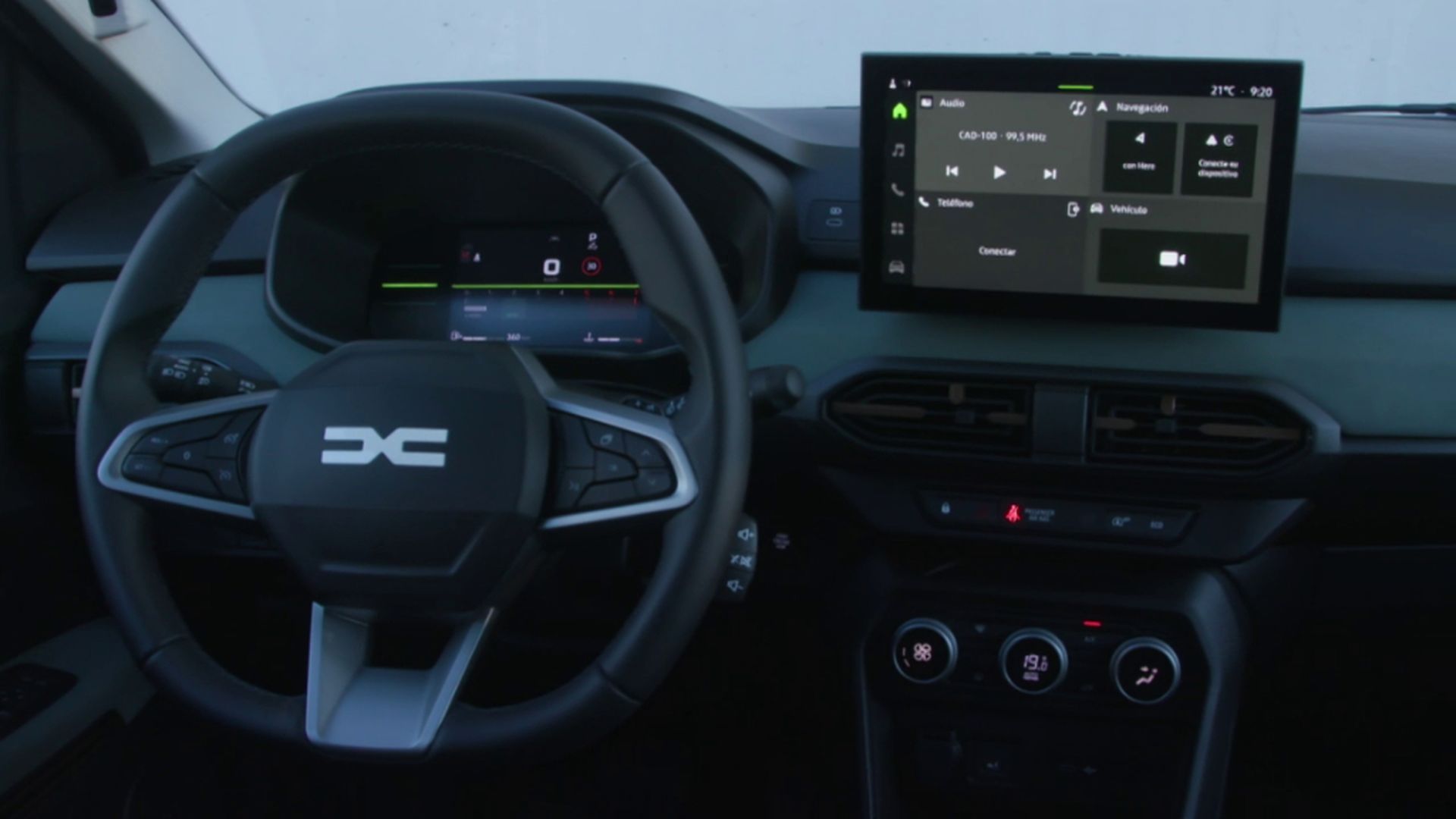 El interior del Dacia Jogger Extreme