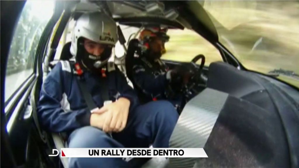 José Galindo experimenta la adrenalina más extrema siendo el copiloto de Sébastien Loeb