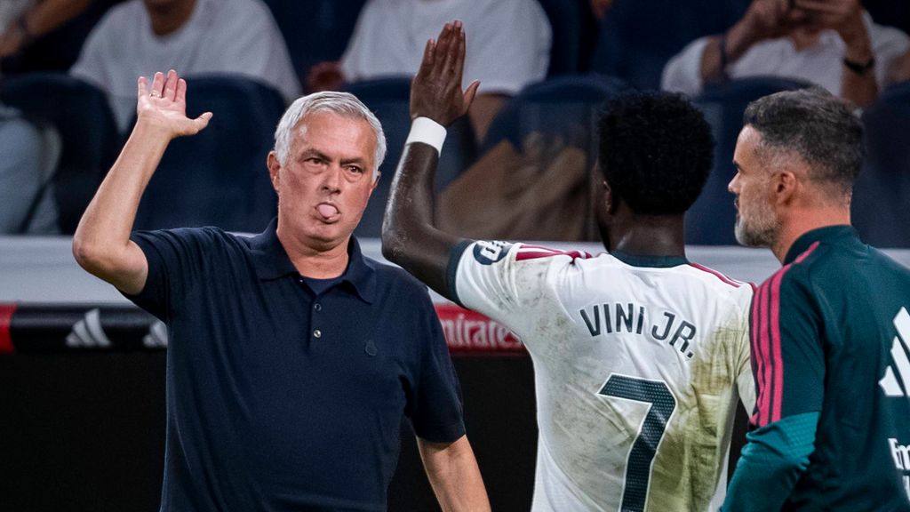 Mourinho explica la situación de Vinicius en el Real Madrid tras las últimas victorias sin él: "Lo quiero mucho"