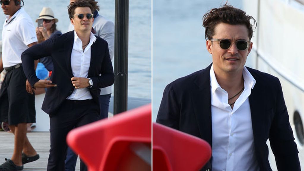 Irina, Orlando Bloom y el supuesto nuevo amor de DiCaprio, en su fiesta solidaria