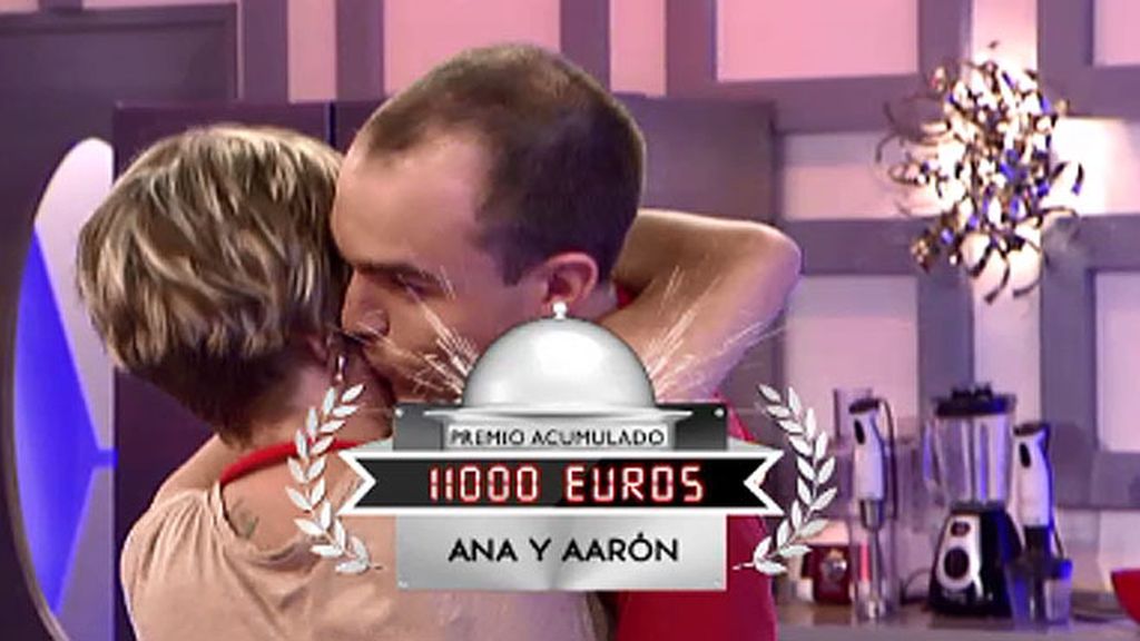Ana y Aarón llevan un total 11.000 euros