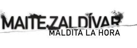 Logo de Maite Zaldívar: Maldita la hora